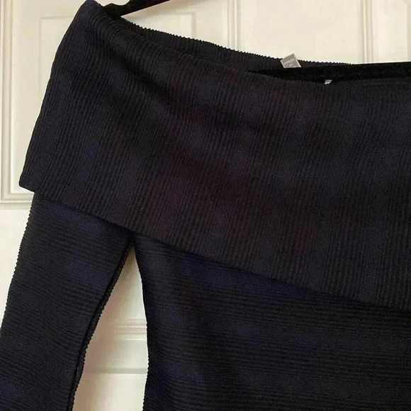 Anthropologie Blue Tassel Schuler One Shoulder Top - Picture 6 of 8